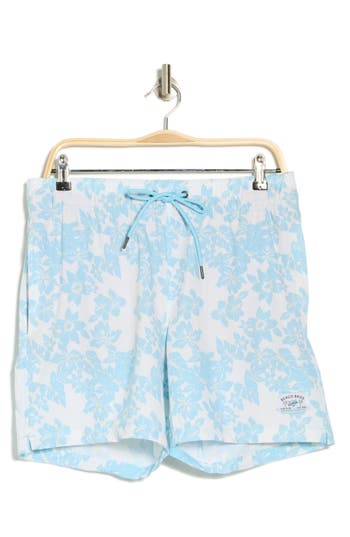 BEACH BROS BEACH BROS SCATTERED FLORAL SWIM TRUNKS