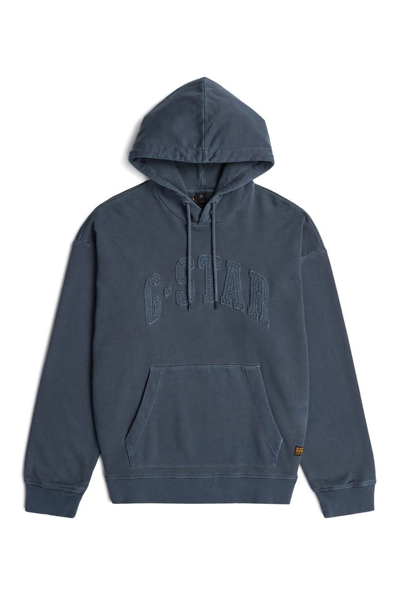Appliqué Logo Hoodie, Alternate, color, DARK PATRIOT BLUE