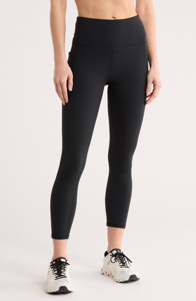 MARIKA Alba Pocket Crop Leggings, Main, color, Black