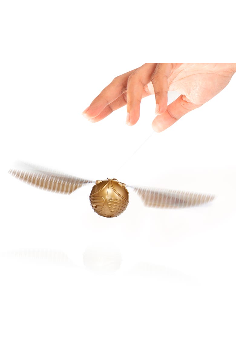 Wizarding World Mystery Flying Golden Snitch, Quidditch Ball Replica, Trick Toy, Alternate, color, Multicolored