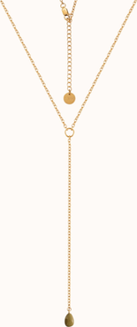 Joiana Jewelry Rolo Lariat Drop Necklace
