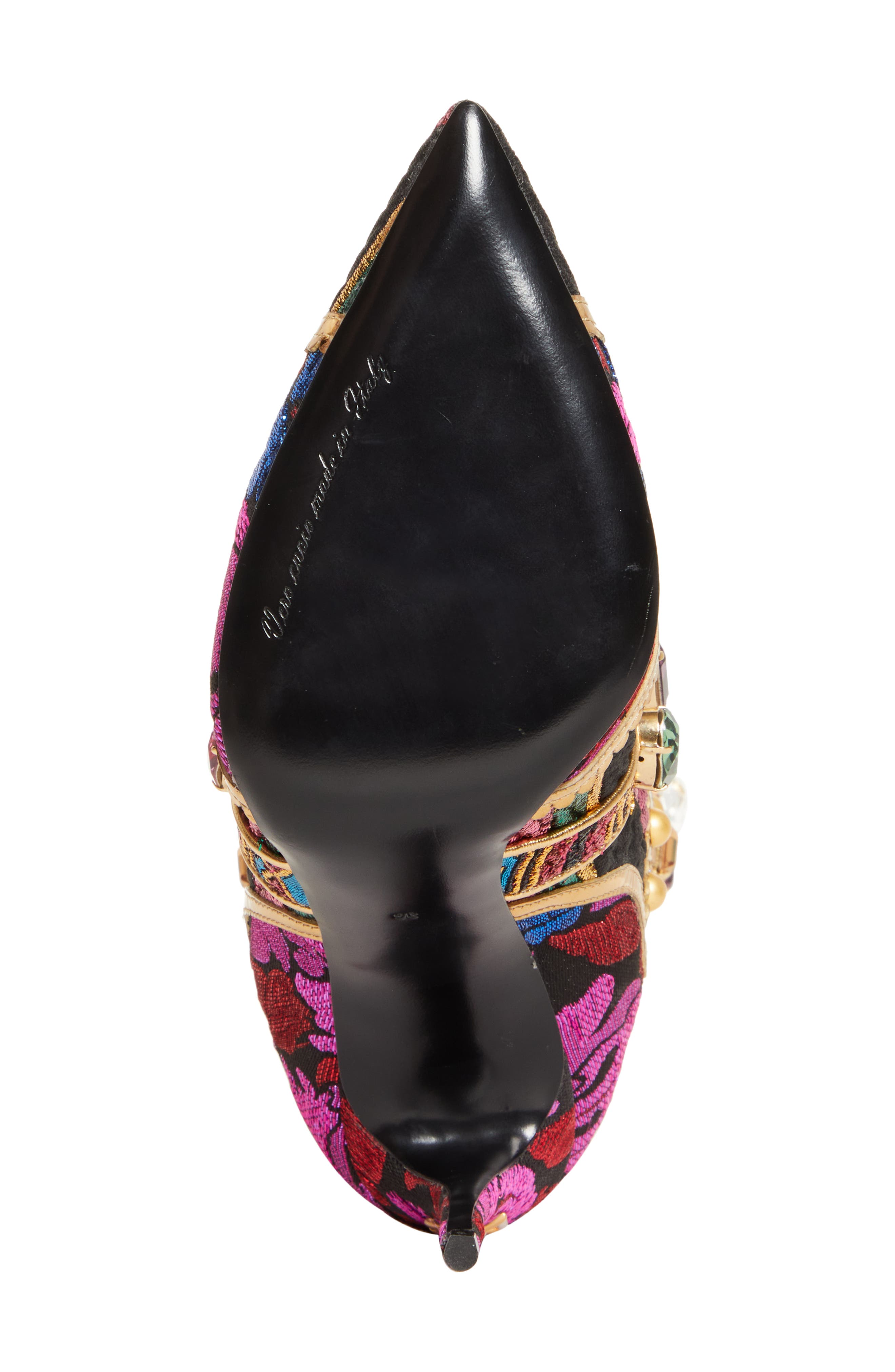 Cardinal Crystal Jacquard Knee High Boot, Alternate, color, MULTI