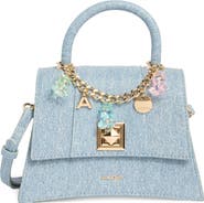 ALDO Lefteye Denim Top Handle Bag