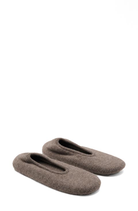 Chunky Cashmere Slipper (Women)