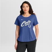 Nike Women's Nike Royal Indianapolis Colts Primetime Tri-Blend T-Shirt