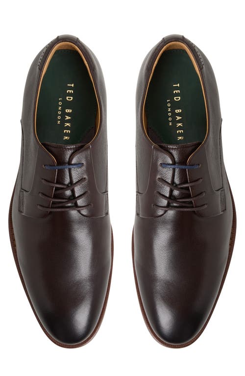 Ted Baker London Regent Derby In Brown