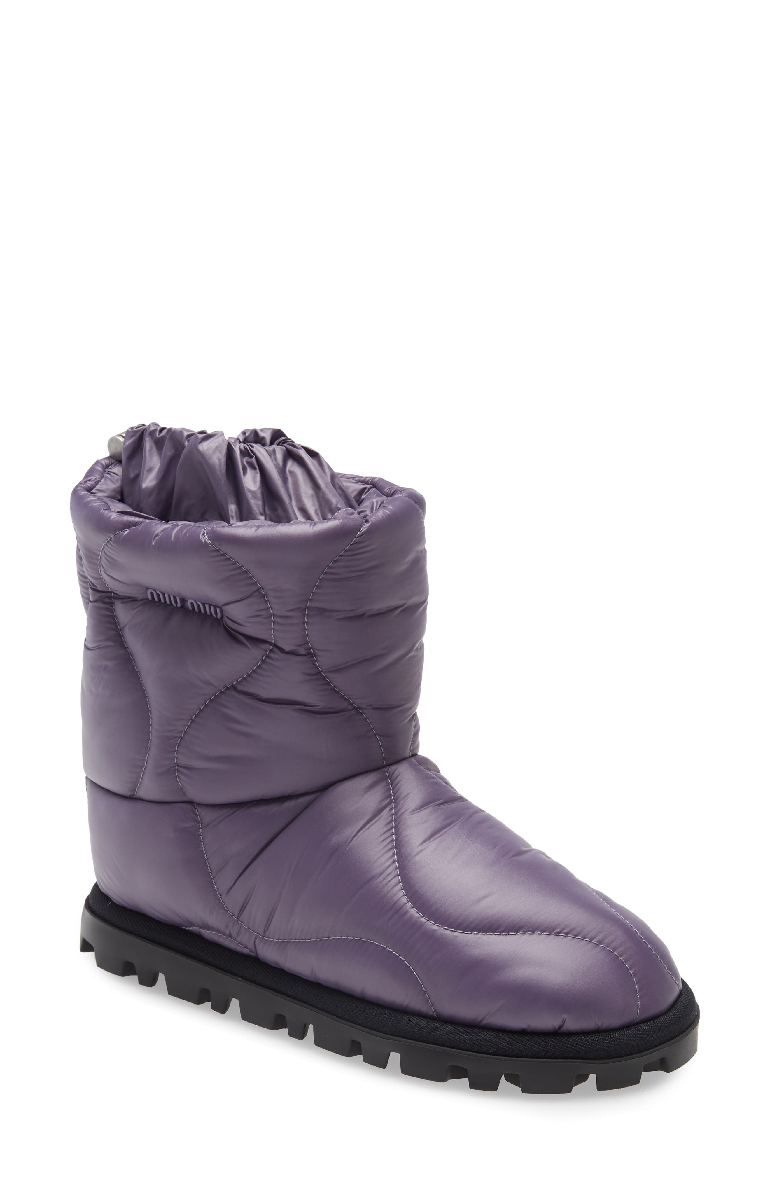 Quilted Bootie, Main, color, MIRTILLO