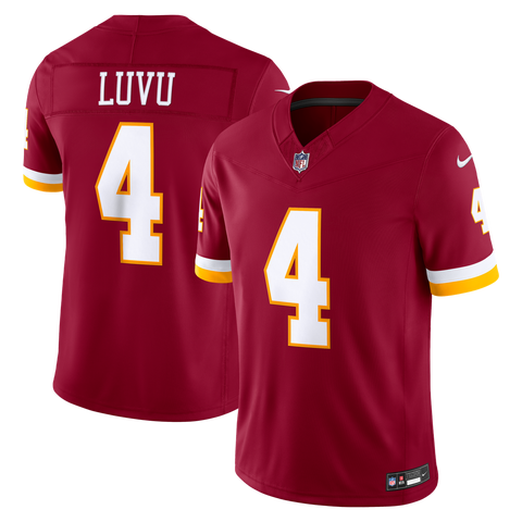 Men's Nike Frankie Luvu Burgundy Washington Commanders Team Vapor F.U.S.E. Stitched Limited Jersey