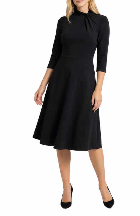 Fit & Flare Midi Dress