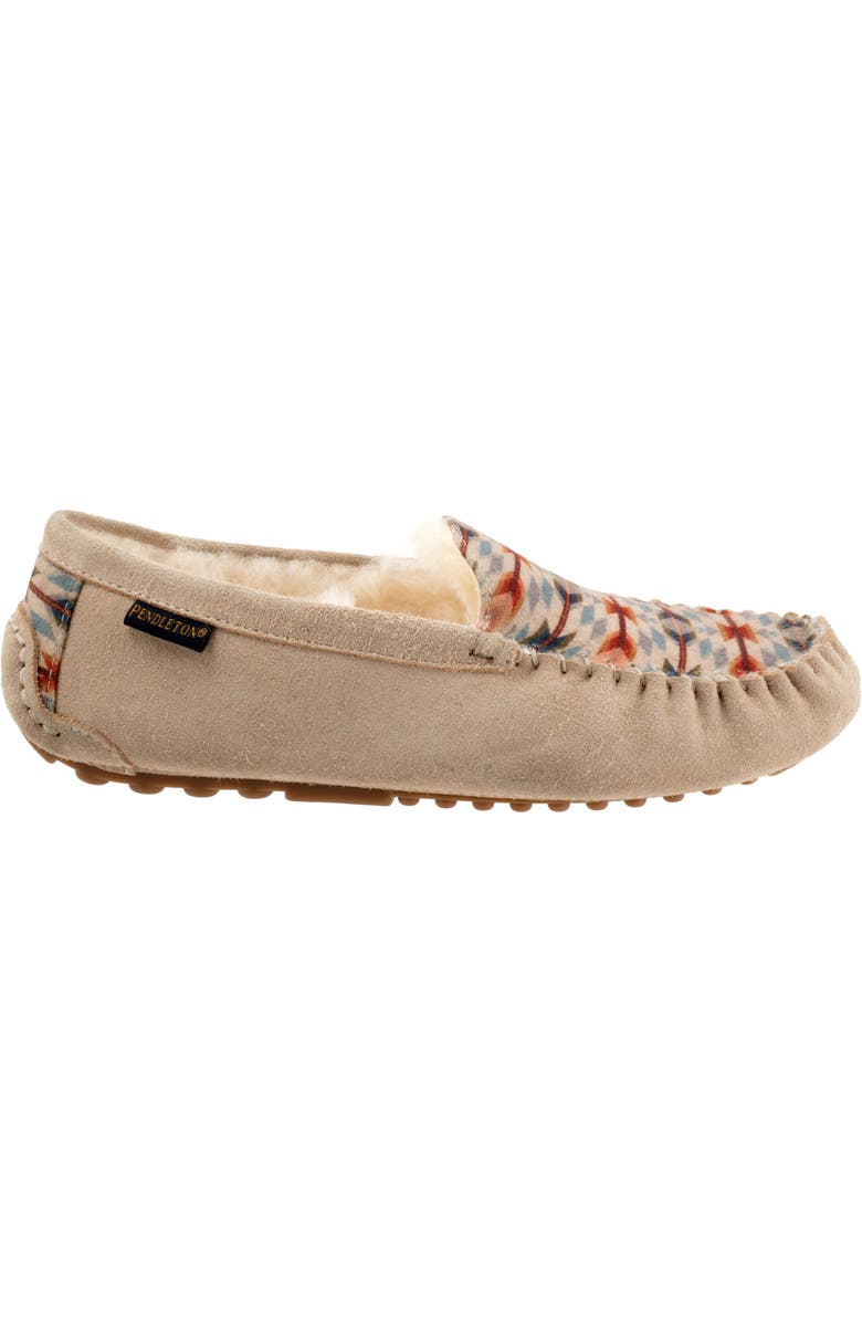 Pendleton Wyeth Genuine Shearling Lined Slipper, Alternate, color,