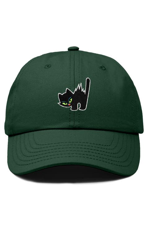 Blink Black Cat Dad Cap