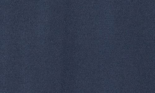 Nordstrom Cashmere Quarter Zip Pullover Sweater In Blue