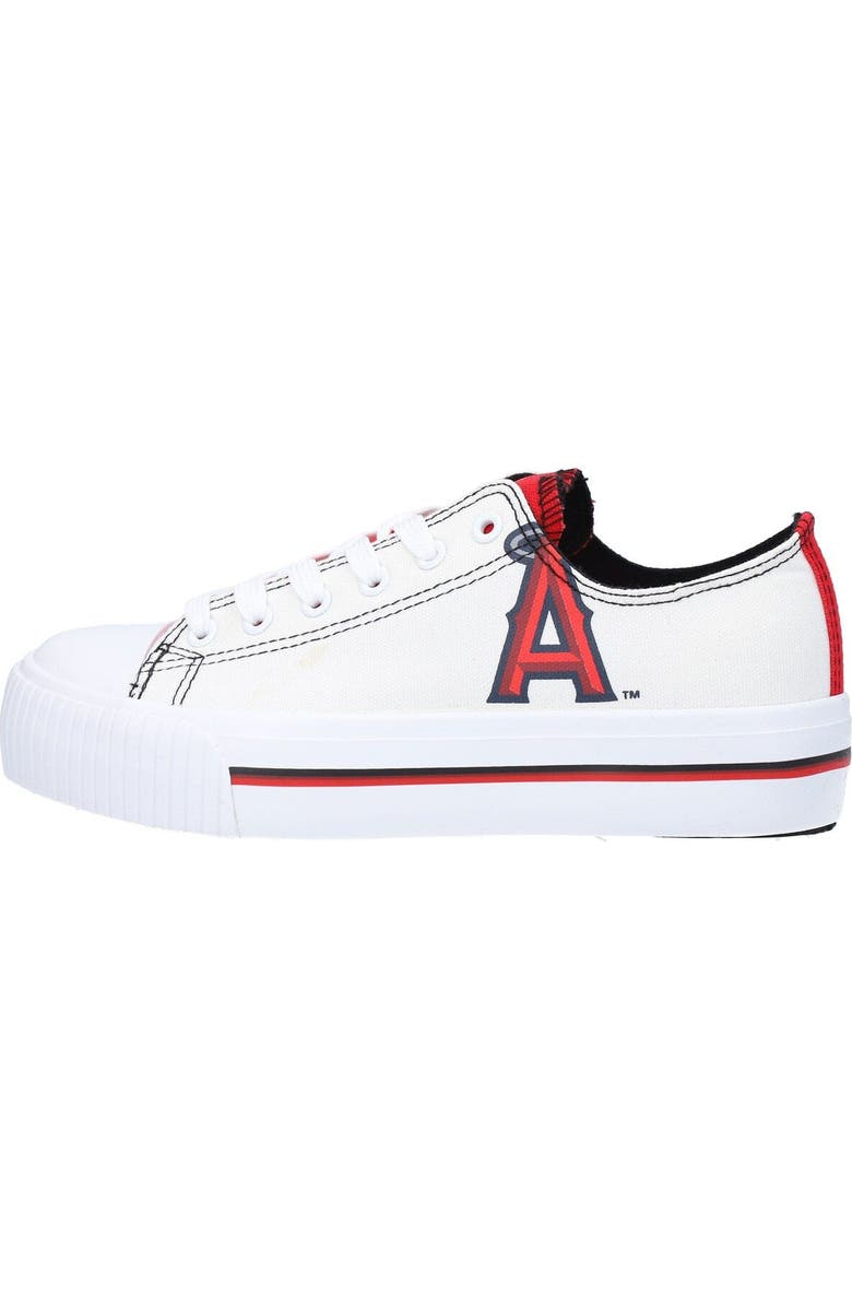 FOCO Women's FOCO Los Angeles Angels Platform Canvas Shoes, Alternate, color,
