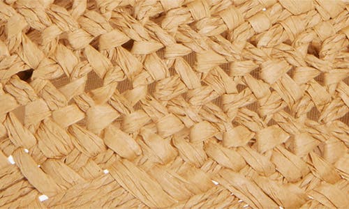 Vince Camuto Embellished Braided Band Cowboy Hat In Tan