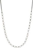 John Hardy JH Essential Pearl Necklace, Sterling Silver, 2.5MM