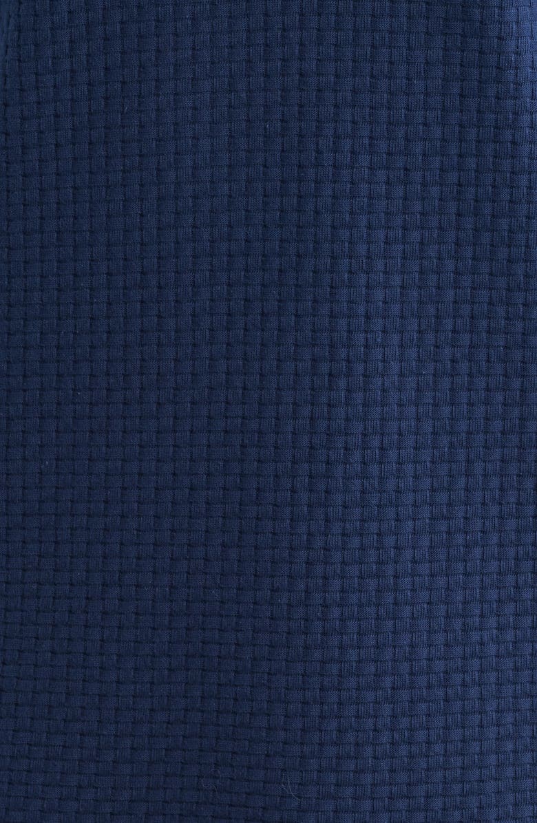 Johnston & Murphy Tilson Textured Performance Polo, Alternate, color, Navy