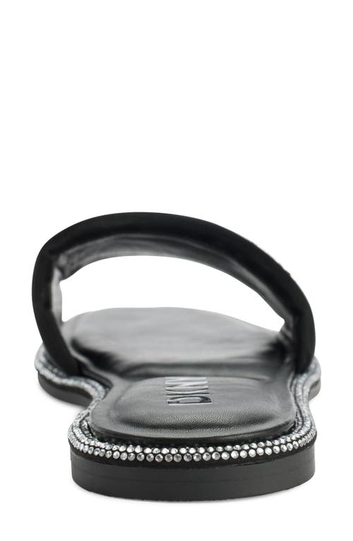 Dkny Bavant Slide Sandal In Black