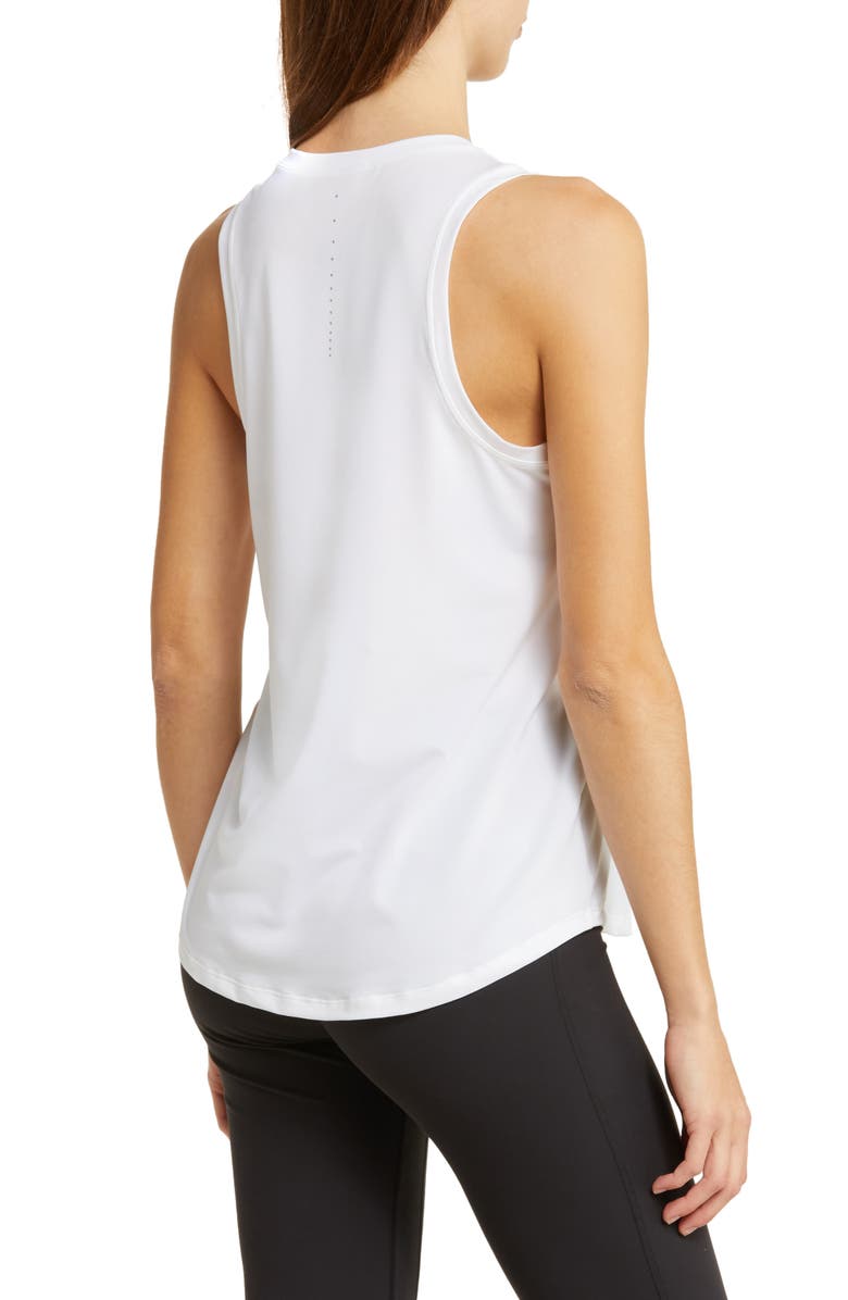 Zella Energy Performance Tank, Alternate, color, White