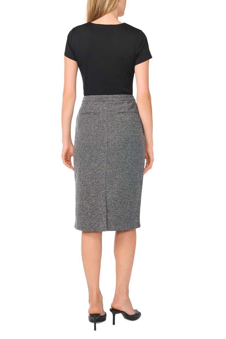 Easy Midi Pencil Skirt, Alternate, color, BLACK MULTI
