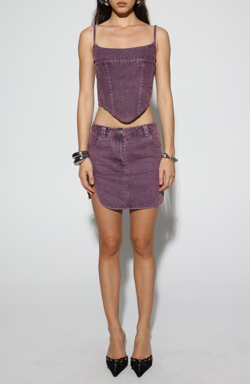 BY.DYLN BY.DYLN ZAYNE DENIM MINISKIRT
