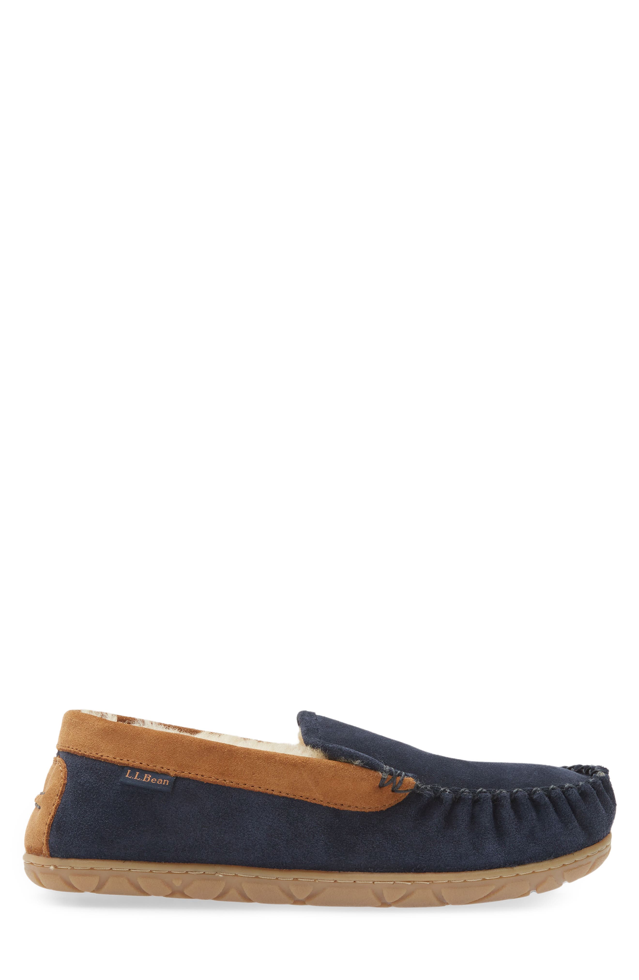 Wicked Good Venetian Driving Shoe, Alternate, color, CARBON NAVY/ SADDLE