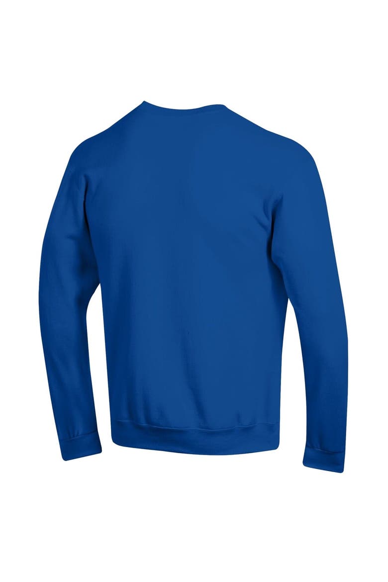 Men's Champion Royal New York Mets Powerblend Wordmark Sweatshirt, Alternate, color, Royal