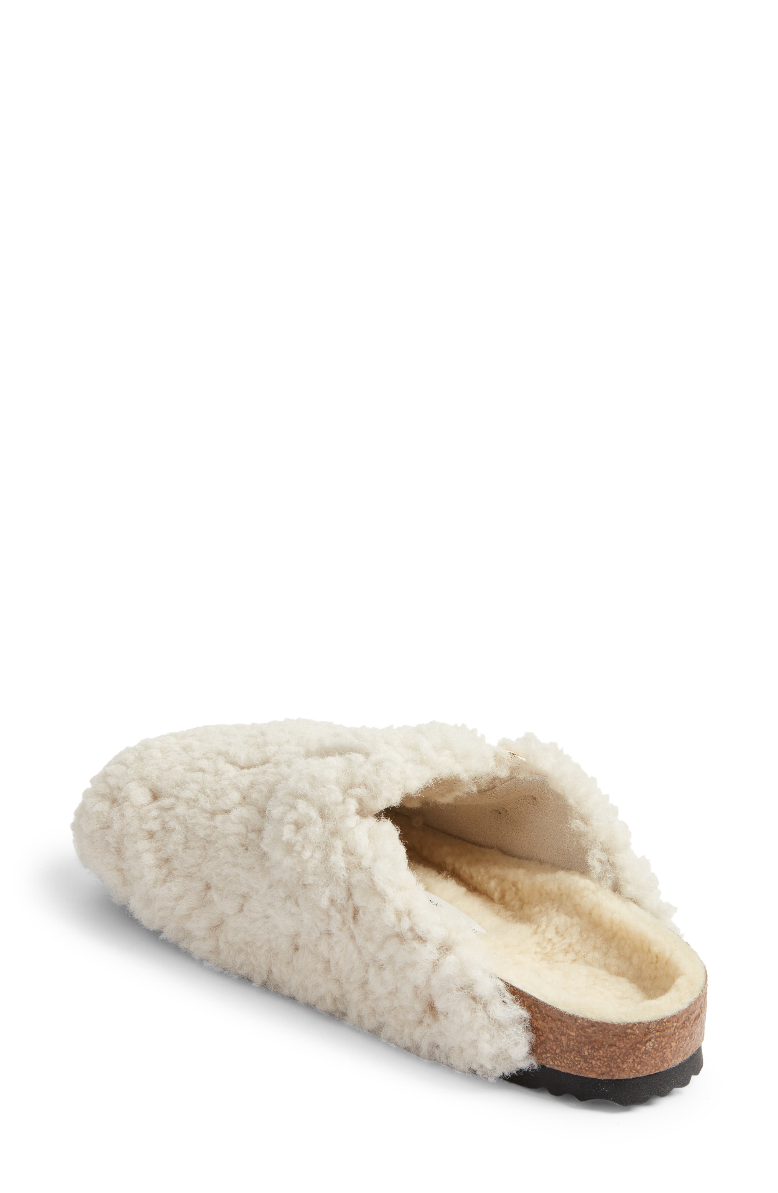 Birkenstock Boston Genuine Shearling Clog, Alternate, color, 