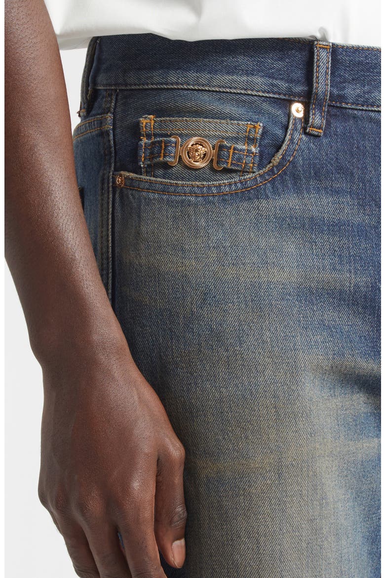 Stop Straight Leg Jeans, Alternate, color, MEDIUM BLUE