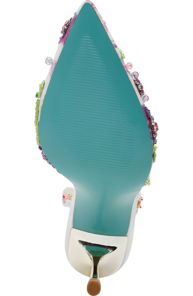 Betsey Johnson Velma Pointed Toe Slingback Pump, Alternate, color,