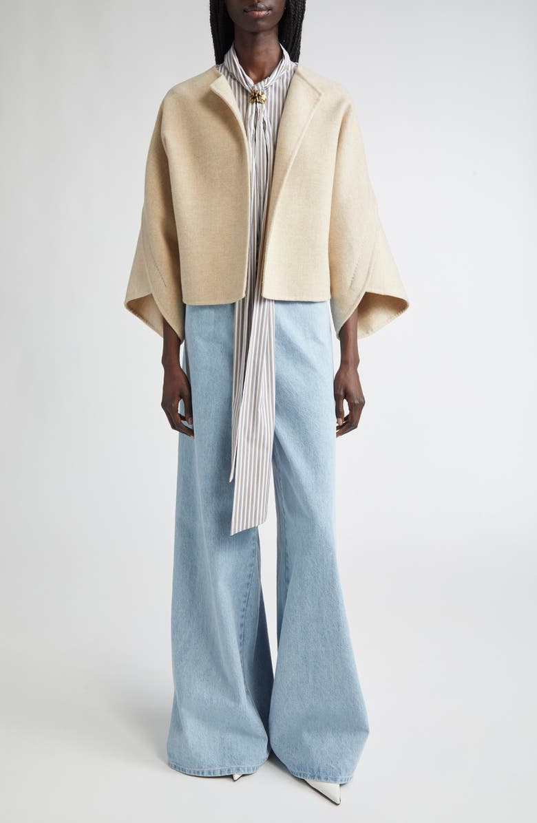 Max Mara Affari Wide Leg Jeans, Alternate, color, Light Blue