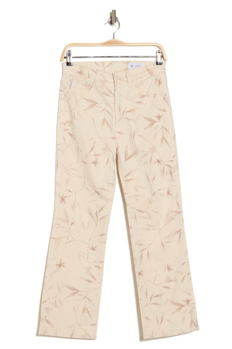 Kinsley Straight Leg Pants, Alternate, color, WINTER FLOWER ALMOND BISCOTTI
