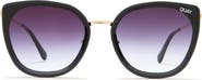 QUAY Flat Out 54mm Cat Eye Sunglasses