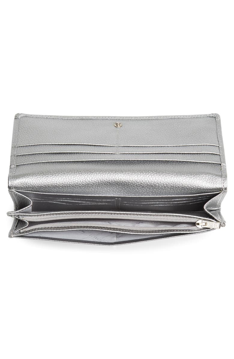 Longchamp Veau Foulonne Continental Wallet, Alternate, color, 