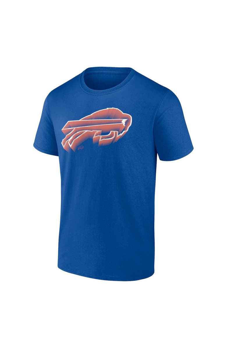 FANATICS Men's Fanatics Branded Royal Buffalo Bills Chrome Dimension T-Shirt, Alternate, color, 