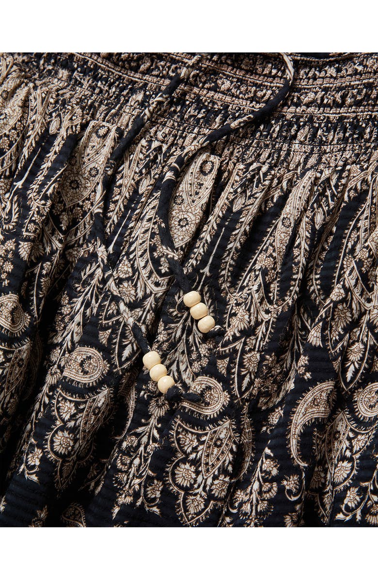 Veronica Beard Ayanna Paisley Halter Maxi Dress, Alternate, color, Black Multi