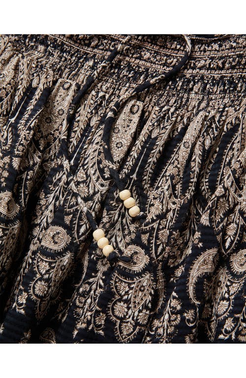 Veronica Beard Ayanna Paisley Halter Maxi Dress In Black