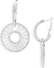 Tasha Circle Drop Earrings