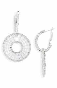 Tasha Circle Drop Earrings