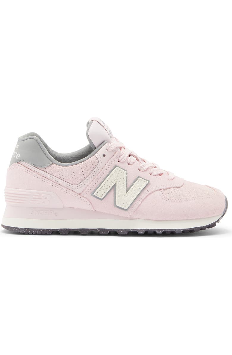 New Balance 574 Running Sneaker, Alternate, color, Rose Sugar/ Sea Salt