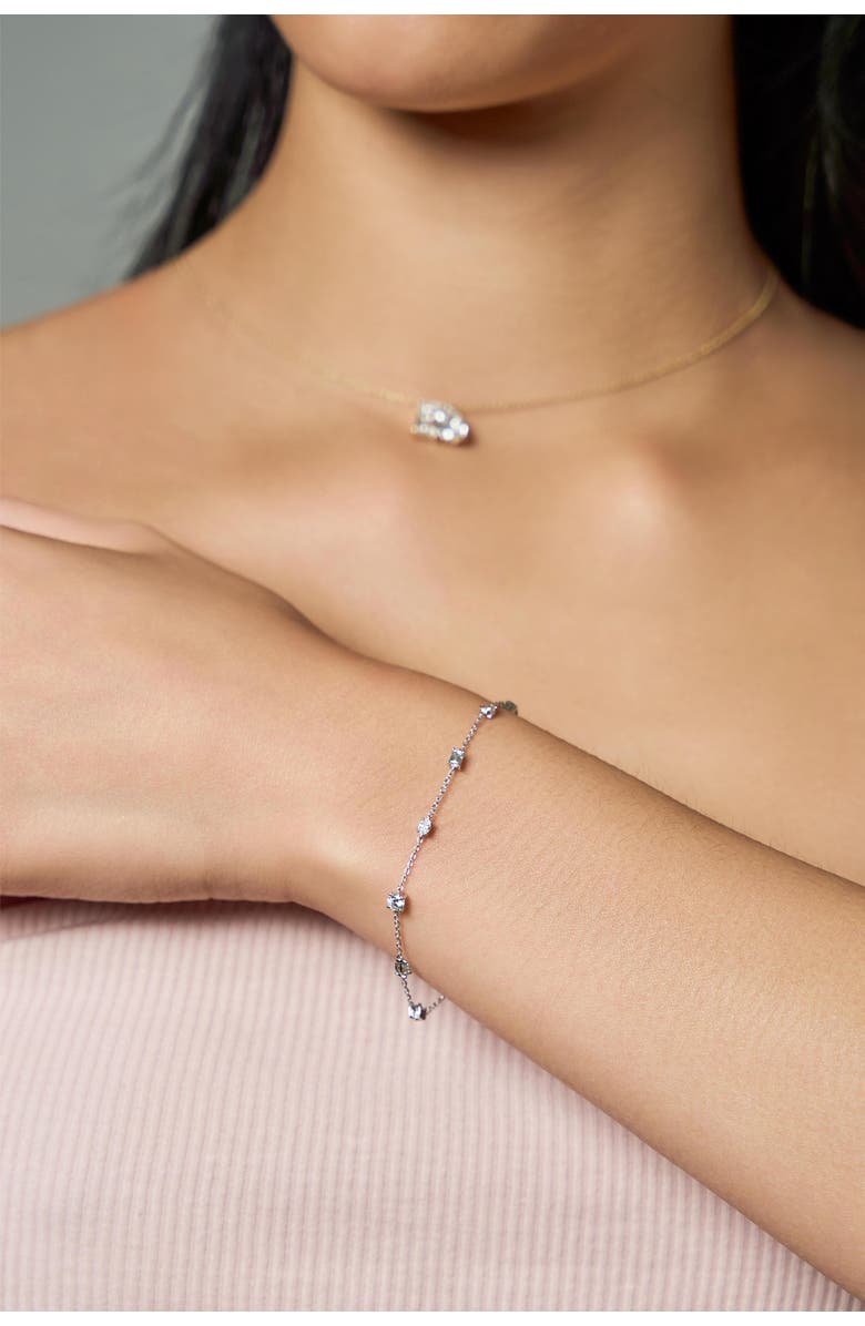 LuvMyJewelry Sigil 14K Gold Lab Grown Diamond Bracelet - 1 Ct, Alternate, color,