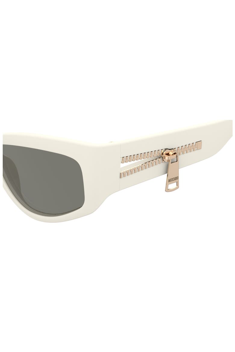 59mm Cat Eye Sunglasses, Alternate, color, IVORY