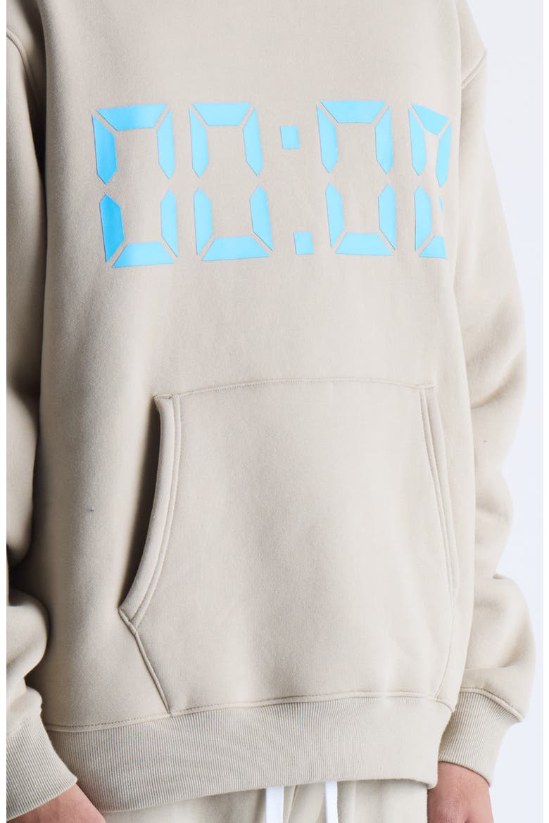 Us Against Time Pullover Hoodie, Alternate, color, SMOKEY GREY