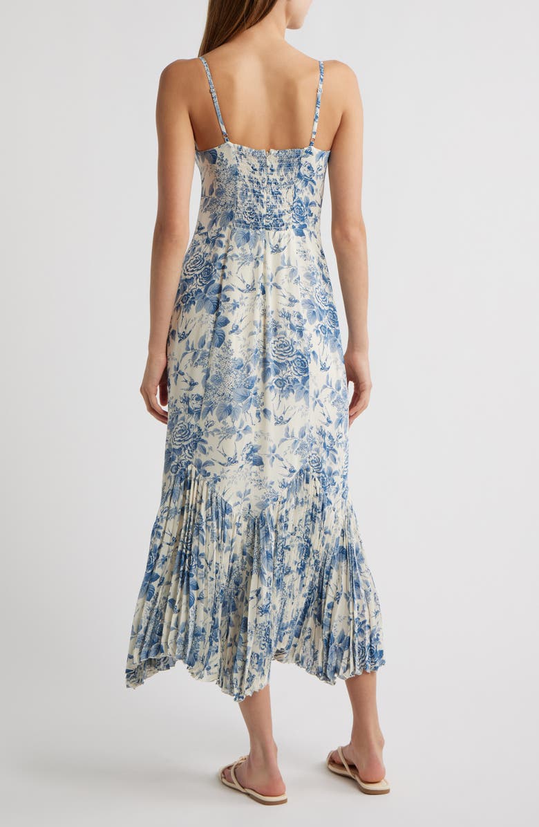 Aiko Pleated Slipdress