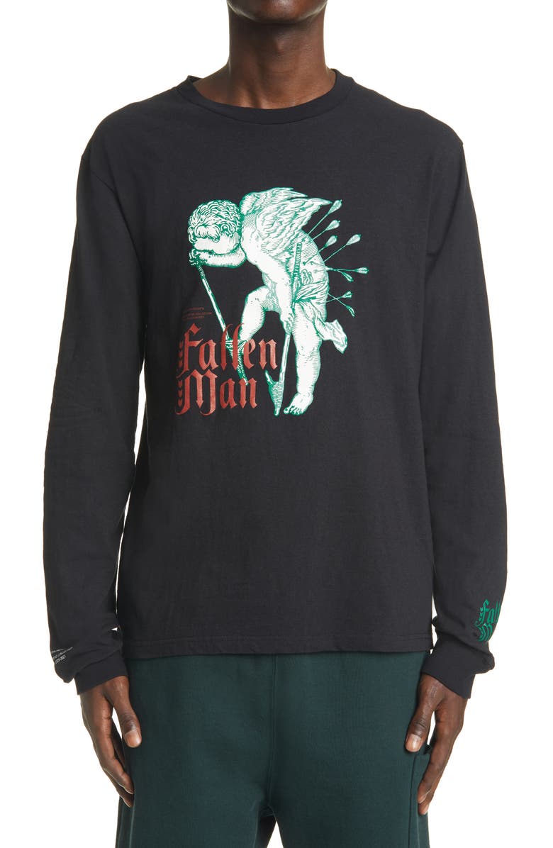 Undercover Fallen Man Men's Cotton Graphic Tee, Main, color,