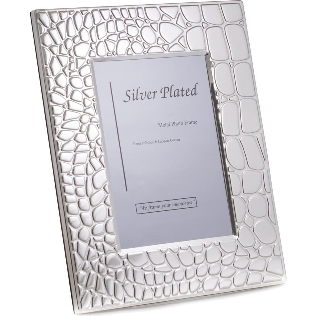 BEY-BERK BEY-BERK CROC EMBOSSED 5" X 7" PICTURE FRAME