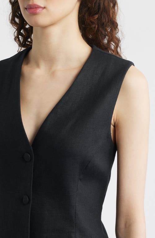 FAITHFULL THE BRAND FAITHFULL THE BRAND ELOISE LINEN MINIDRESS