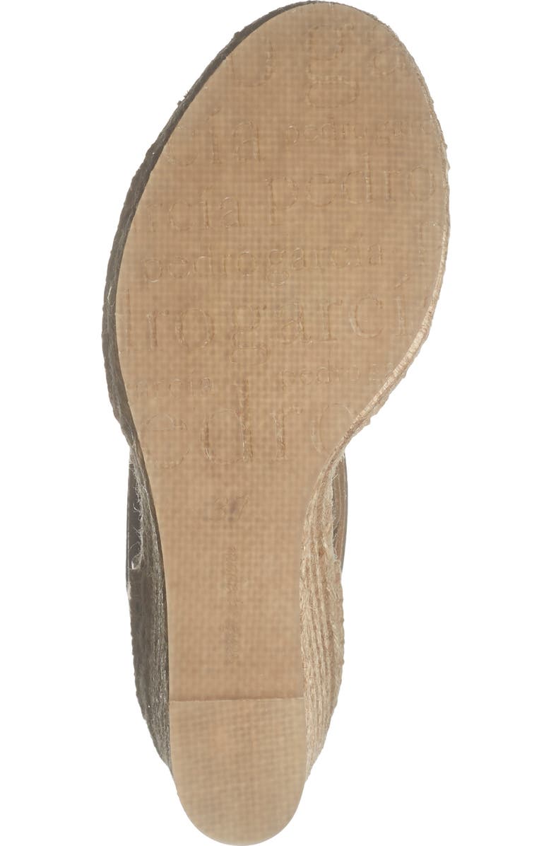 Pedro Garcia Olany Espadrille Wedge Sandal, Alternate, color, Rose Gold