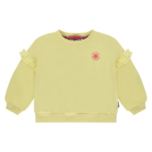 Stains And Stories By Babyface Juicebox Graphic Sweatshirt In Yellow