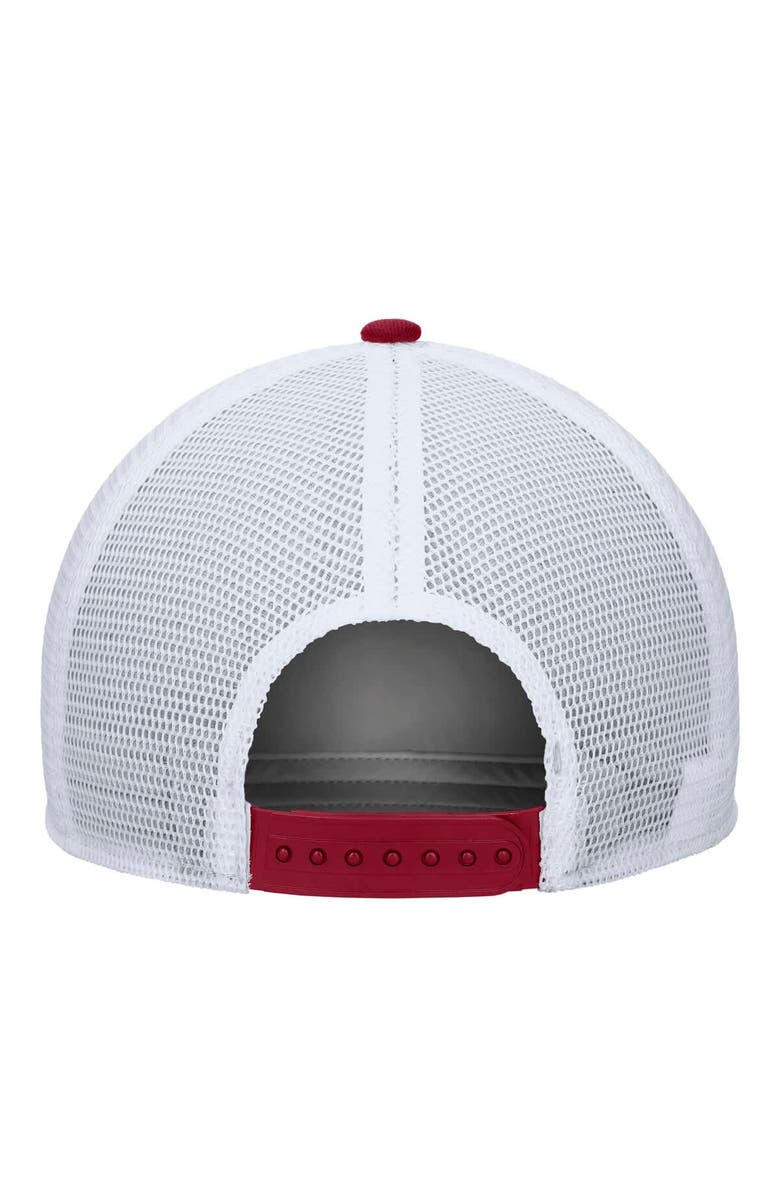 Nike Men's Nike Pewter Arkansas Razorbacks Rise Vintage Adjustable Trucker Hat, Alternate, color, 