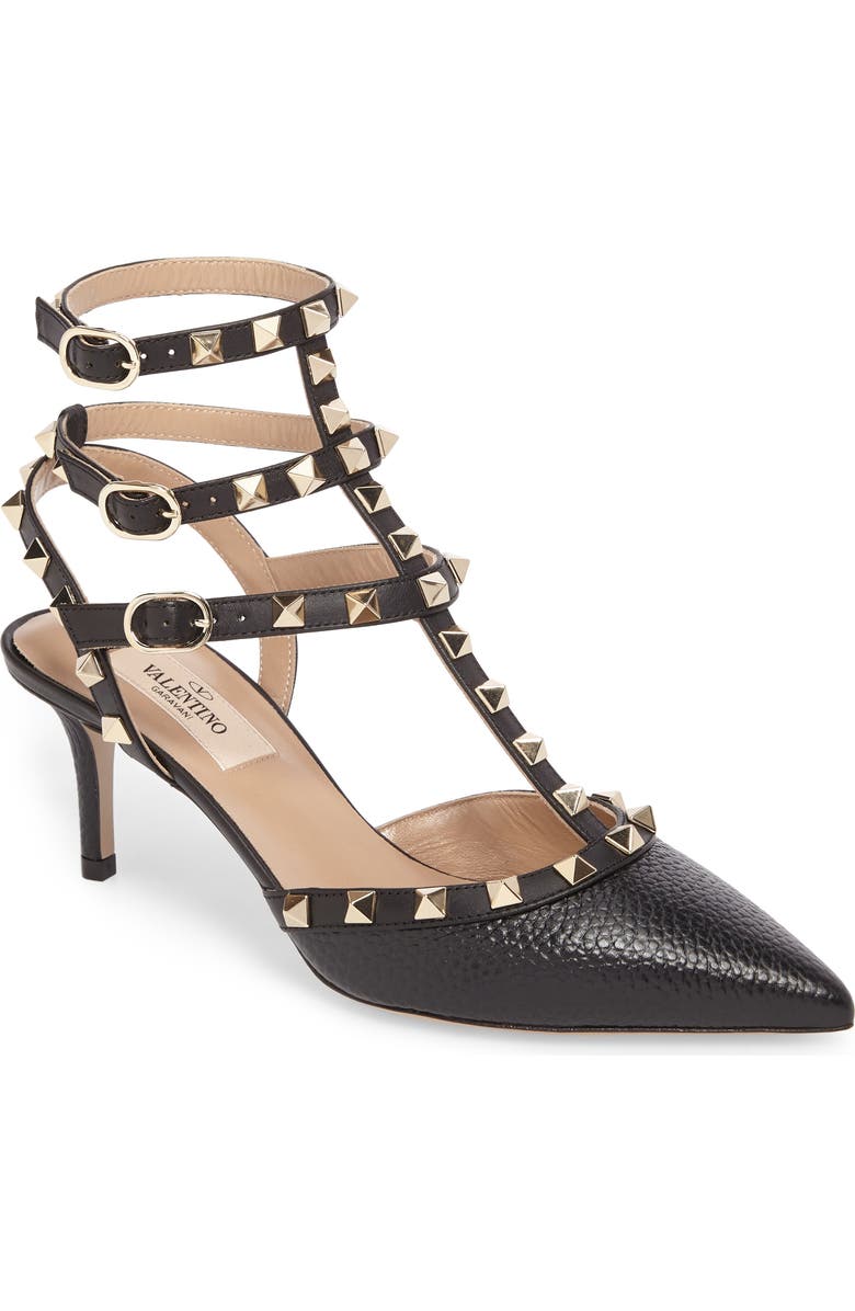 Valentino Garavani Rockstud T-Strap Pump, Main, color,